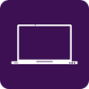 ícono de laptop para representar la versión desktop de la webapp de Toku