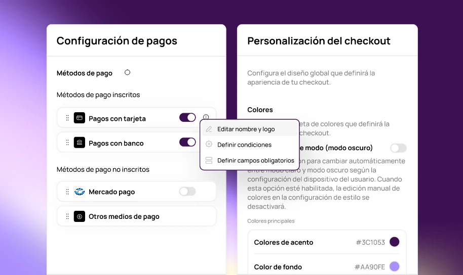 Habilita un portal privado para pagos de empresas