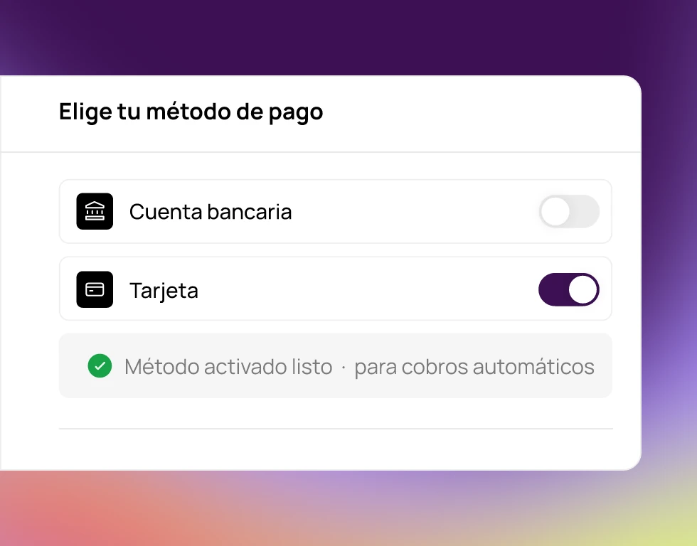 Acelera la emisión de pólizas con pago automático inscrito